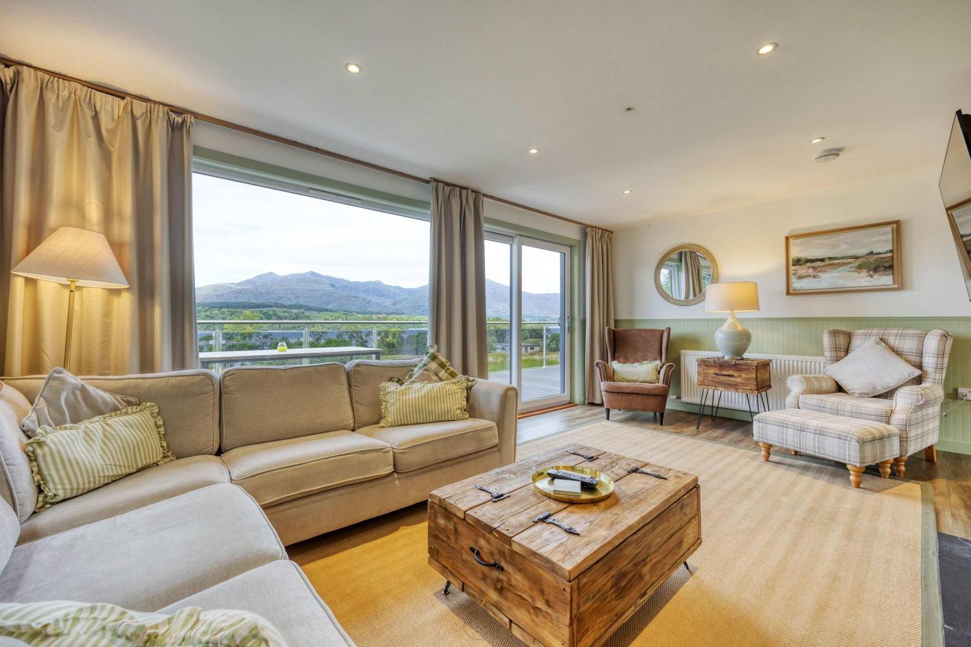 Hayfield  New Build Lodge With Stunning Views Of Loch Awe מראה חיצוני תמונה
